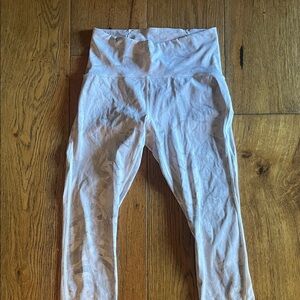 Lululemon Athletica White Capris